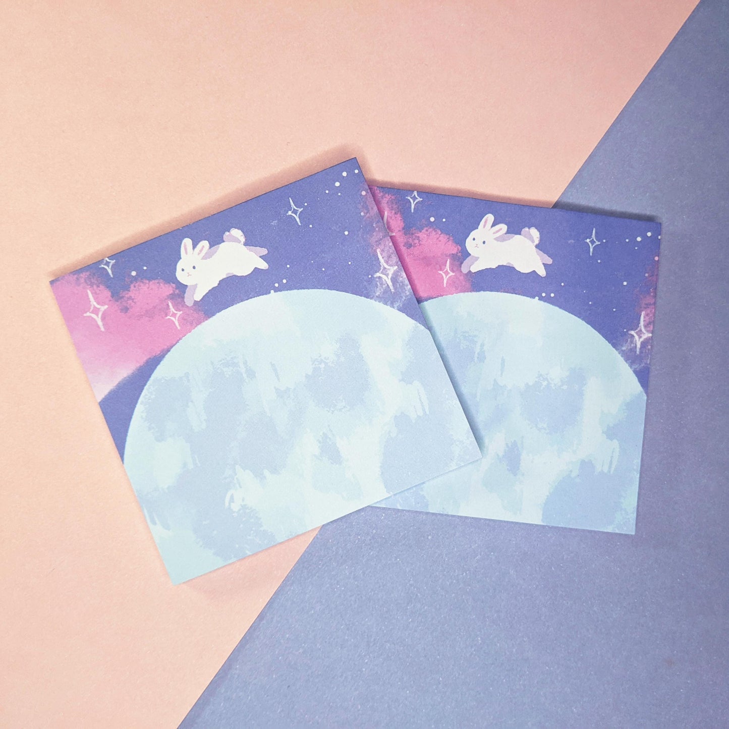 Moon Bunny | Cute Sticky Notes