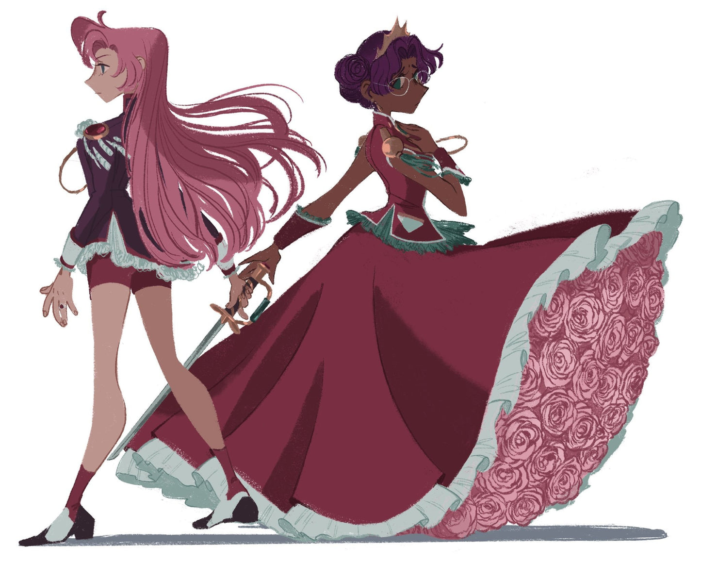 Utena & Anthy | Poster Print