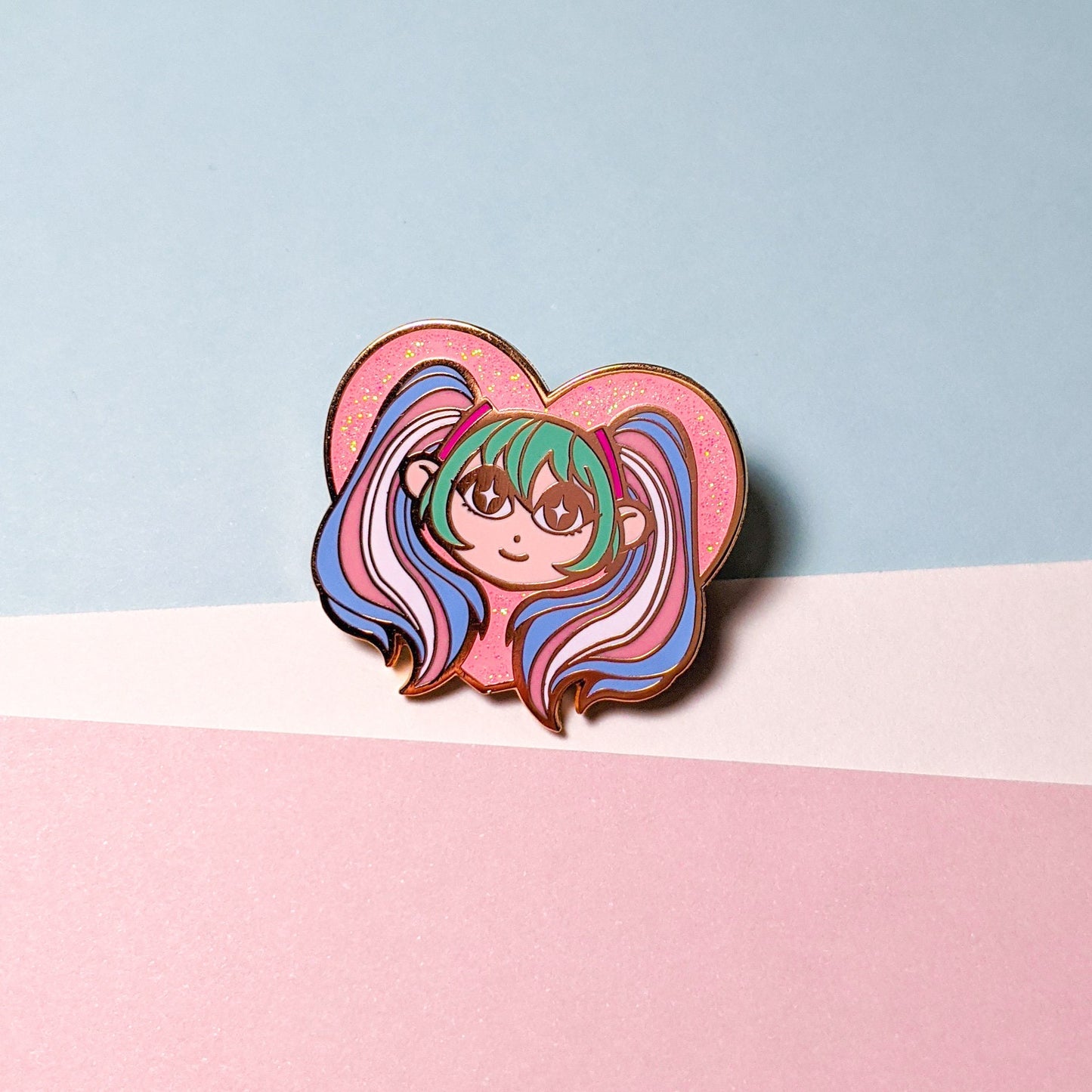 Miku Loves You | Trans Pride | Enamel Pin