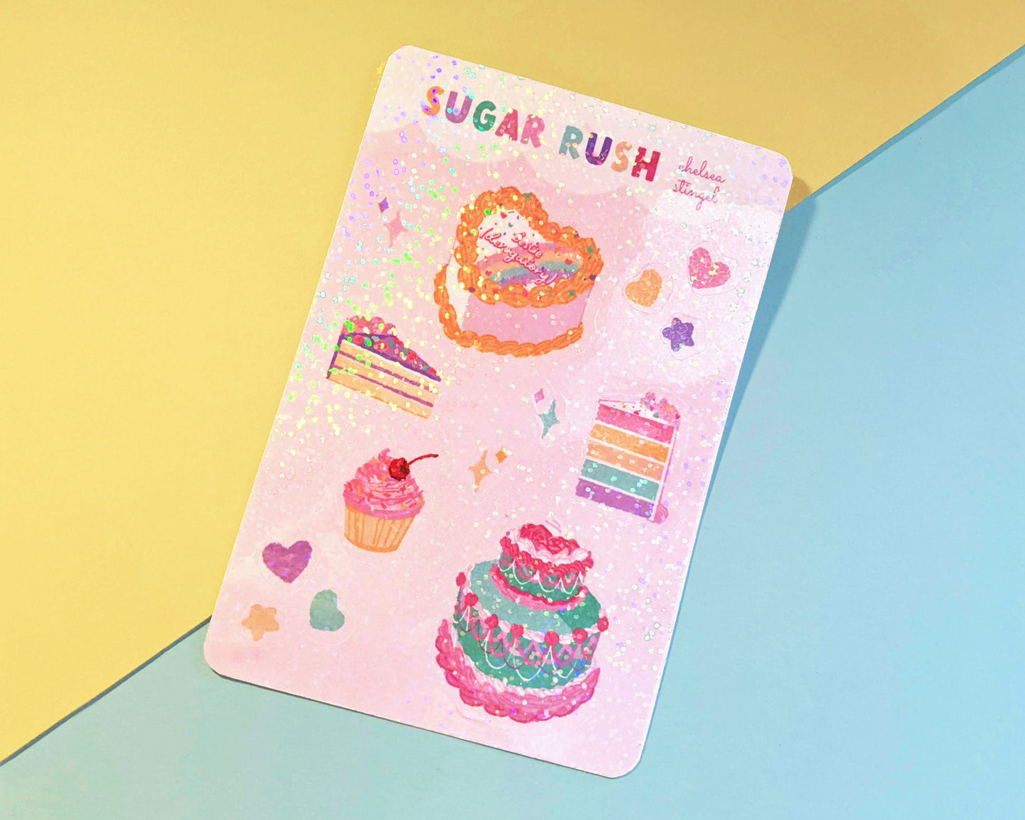 Sugar Rush | Cake Themed Sticker Sheet