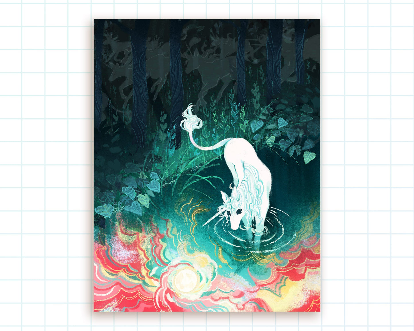 The Last Unicorn | Poster Print