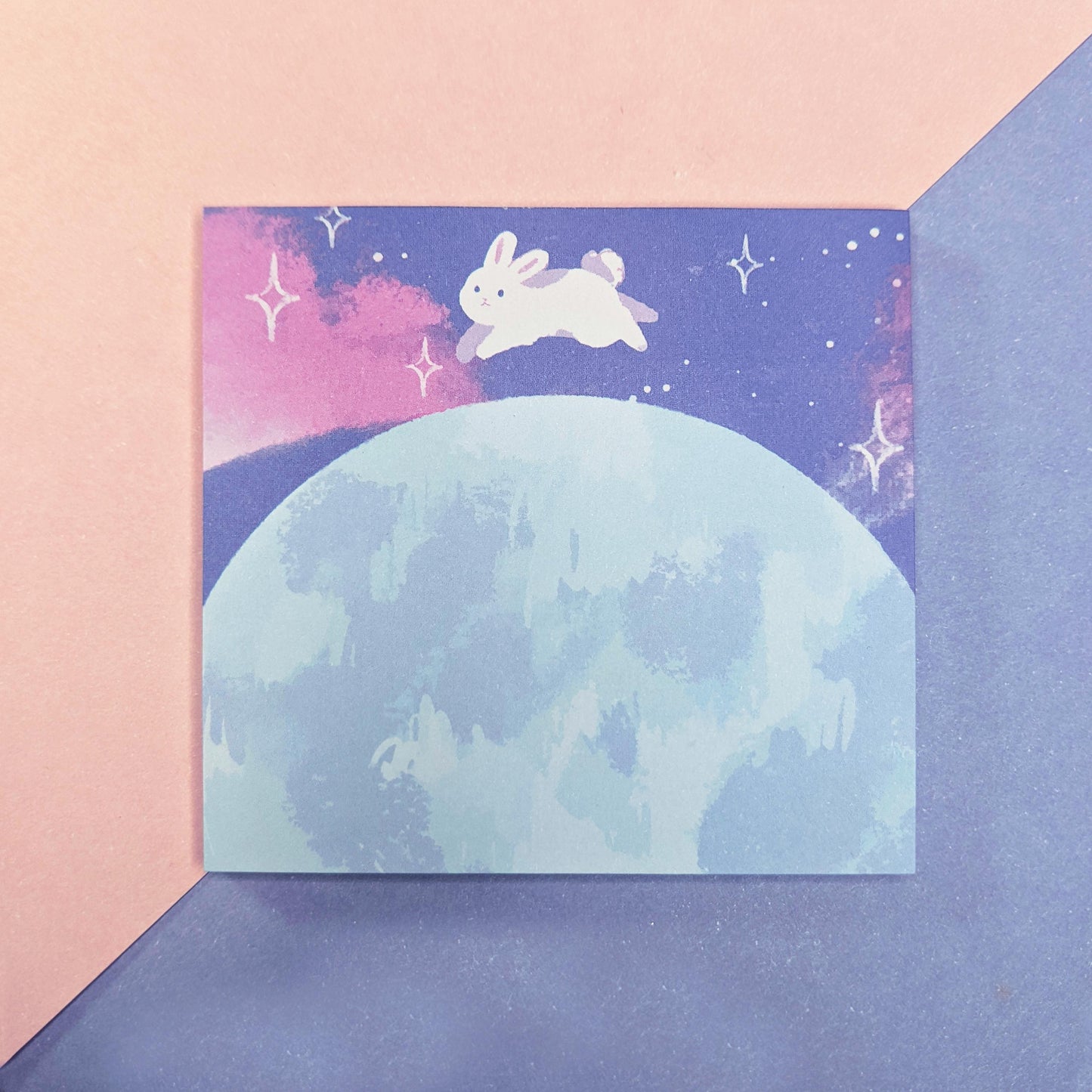 Moon Bunny | Cute Sticky Notes