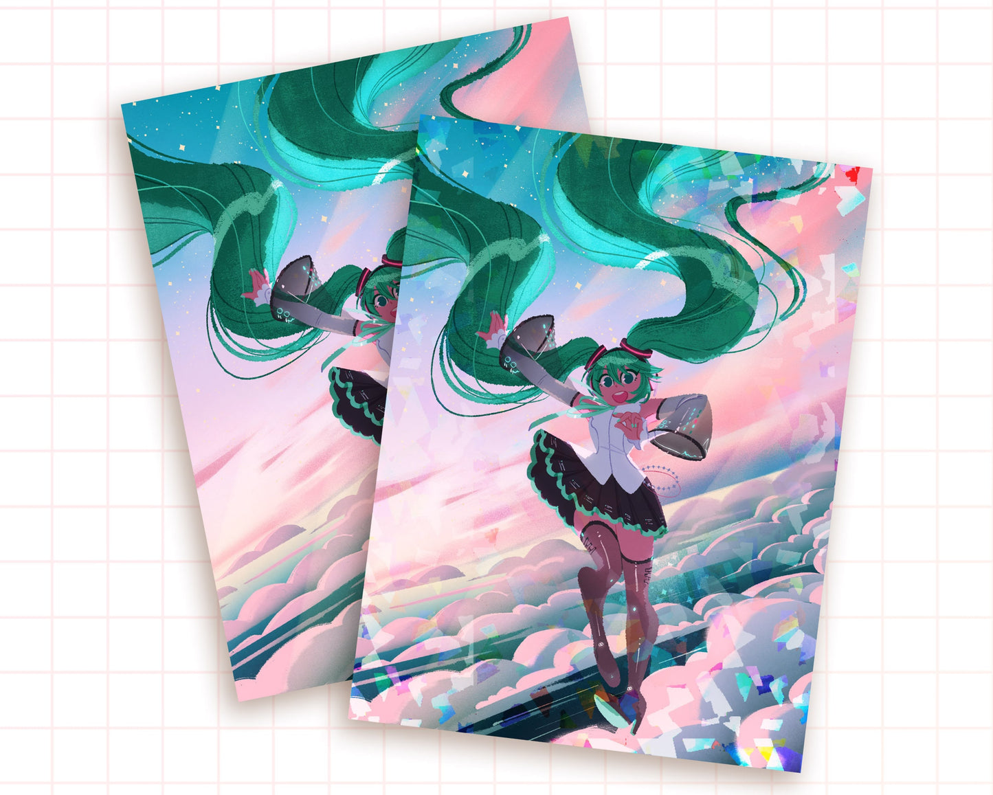 Hatsune Miku | Never Ender | Vocaloid | Poster Print
